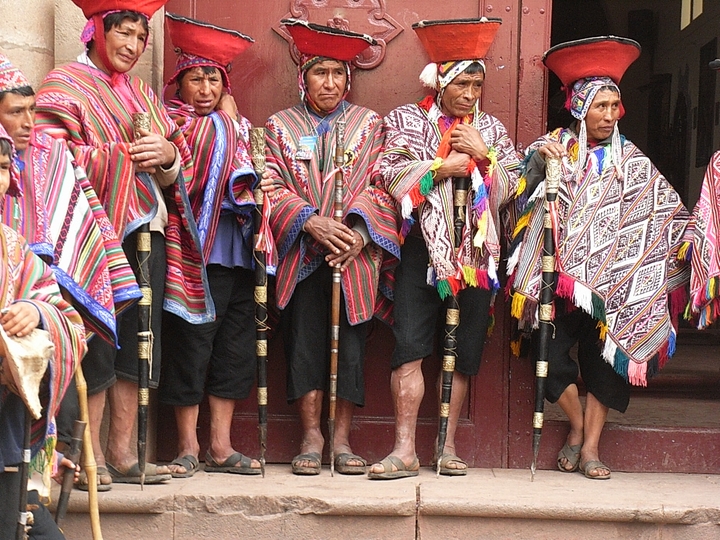 Inka in Pisaq - Peru